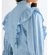 Koszula Wrangler ROMANCE BLOUSE 112378137 Manor Blue