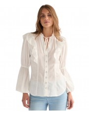 Koszula Wrangler ROMANCE BLOUSE 112378140 Worn White