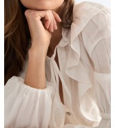Koszula Wrangler ROMANCE BLOUSE 112378140 Worn White
