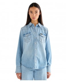 Koszula Wrangler HERITAGE SHIRT 112378146 Trophy Twilight