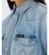 Koszula Wrangler HERITAGE SHIRT 112378146 Trophy Twilight