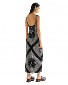 Sukienka Wrangler BIAS SLIP DRESS 112378151 Faded Black