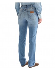 Jeansy Wrangler Straight 112378174 American Blue