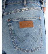 Jeansy Wrangler Straight 112378174 American Blue