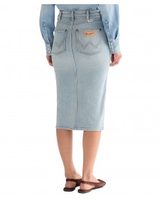Spódnica Wrangler PENCIL SKIRT 112378224 Sagebrush