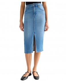 Spódnica Wrangler PENCIL SKIRT 112378225 Hazy Horizon