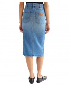 Spódnica Wrangler PENCIL SKIRT 112378225 Hazy Horizon