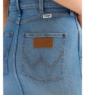 Spódnica Wrangler PENCIL SKIRT 112378225 Hazy Horizon