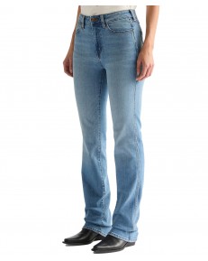 Jeansy Wrangler Straight 112378267 Marbled Pebble