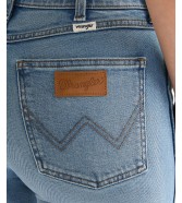 Jeansy Wrangler Straight 112378267 Marbled Pebble