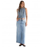 Spódnica Wrangler MAXI SKIRT 112378278 Bubbly
