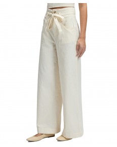 Spodnie Lee Pleated Trouser 112378295 Natural