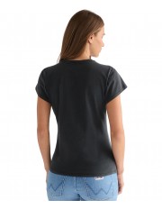 T-shirt Wrangler SHRUNKEN BAND TEE 112378309 Faded Black