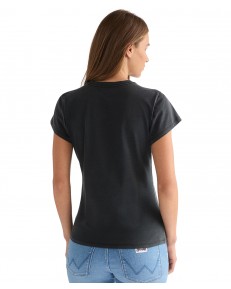 T-shirt Wrangler SHRUNKEN BAND TEE 112378309 Faded Black