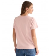 T-shirt Wrangler GRAPHIC TEE 112378313 Silver Pink