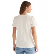 T-shirt Wrangler GRAPHIC TEE 112378325 Worn White