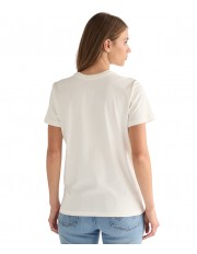 T-shirt Wrangler GRAPHIC TEE 112378325 Worn White