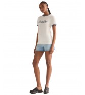 T-shirt Wrangler RINGER TEE 112378326 Worn White