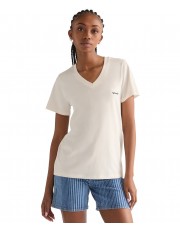 T-shirt Wrangler V NECK TEE 112378330 Worn White