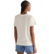 T-shirt Wrangler V NECK TEE 112378330 Worn White