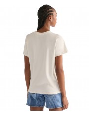 T-shirt Wrangler V NECK TEE 112378330 Worn White