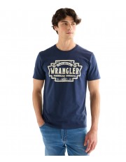 T-shirt Wrangler AMERICANA TEE 112378425 Navy