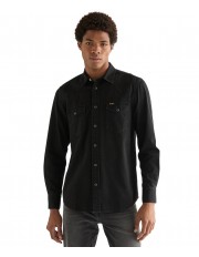 Koszula Wrangler WESTERN SHIRT 112378427 Rinse Black