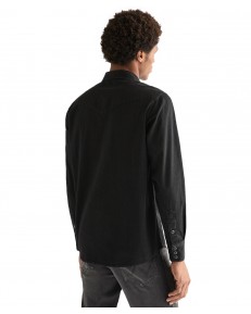 Koszula Wrangler WESTERN SHIRT 112378427 Rinse Black
