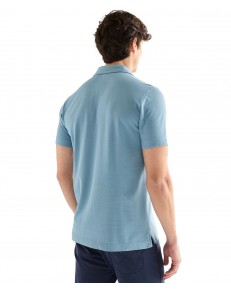 Koszulka Wrangler POLO SHIRT 112378448 Captains Blue