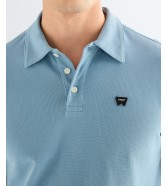 Koszulka Wrangler POLO SHIRT 112378448 Captains Blue