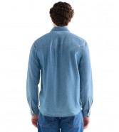Koszula Wrangler WESTERN SHIRT 112378474 Lake