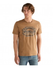 T-shirt Wrangler AMERICANA TEE 112378475 Ermine