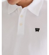 Koszulka Wrangler POLO SHIRT 112378480 Bright White