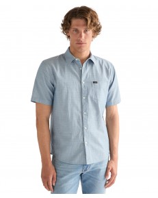 Koszula Wrangler SS 1 PKT SHIRT 112378483 Captains Blue