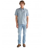 Koszula Wrangler SS 1 PKT SHIRT 112378483 Captains Blue