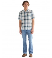 Koszula Wrangler SS 1 PKT SHIRT 112378484 Midnight Navy