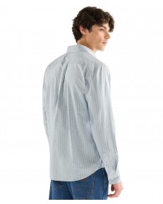 Koszula Wrangler 1 PKT SHIRT 112378486 Blue Stripe