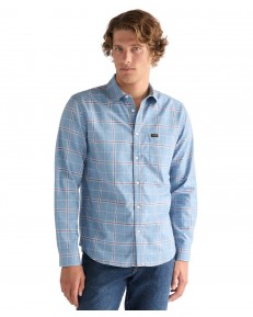 Koszula Wrangler 1 PKT SHIRT 112378488 Ashley Blue