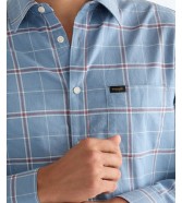 Koszula Wrangler 1 PKT SHIRT 112378488 Ashley Blue