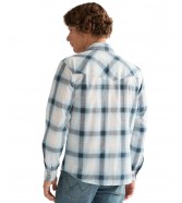 Koszula Wrangler WESTERN SHIRT 112378491 Midnight Navy