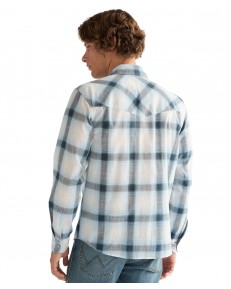 Koszula Wrangler WESTERN SHIRT 112378491 Midnight Navy