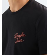 T-shirt Wrangler LOGO TEE 112378502 Black