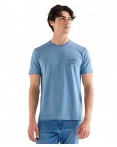 T-shirt Wrangler LOGO TEE 112378503 Captains Blue