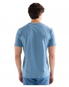 T-shirt Wrangler LOGO TEE 112378503 Captains Blue
