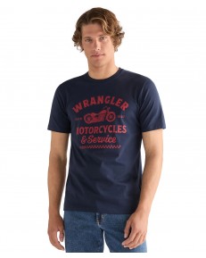 T-shirt Wrangler AMERICANA TEE 112378504 Navy