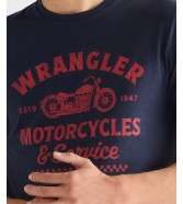 T-shirt Wrangler AMERICANA TEE 112378504 Navy