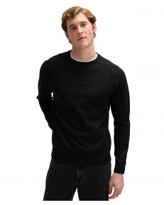 Sweter Lee CLEAN RAGLAN SWEATER 112378518 Black