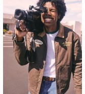 Kurtka Wrangler x STRANGER THINGS MURRAY JACKET 112378522 Wren