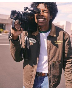 Kurtka Wrangler x STRANGER THINGS MURRAY JACKET 112378522 Wren