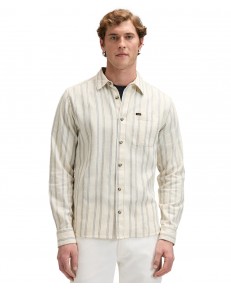 Koszula Lee LEESURE SHIRT 112378528 Dustier Blue Stripe